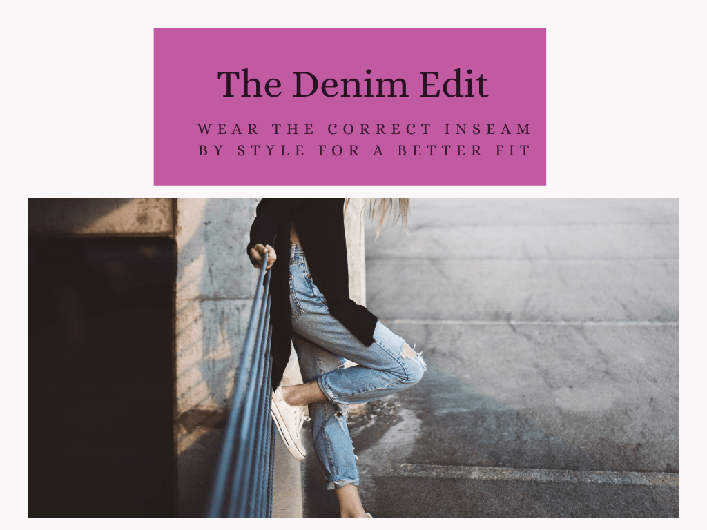 Post Title Photo, Inseam Measurements by Denim style for a better fit